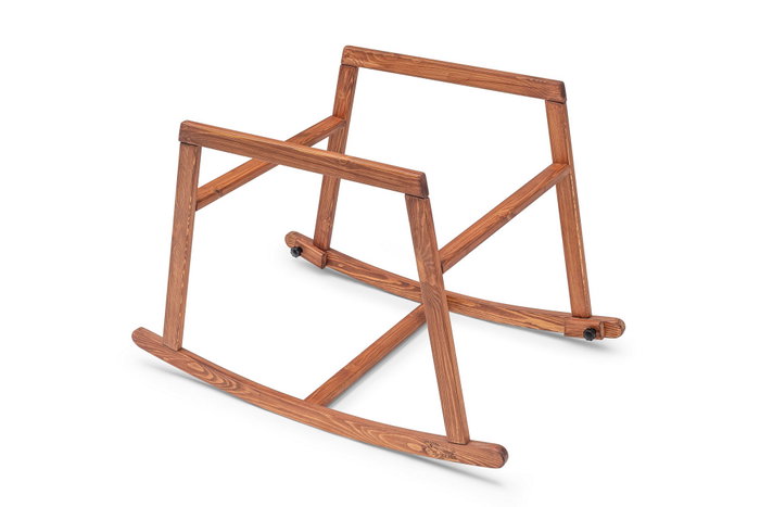 Hanah Home Cuna Hier - Gris y Roble